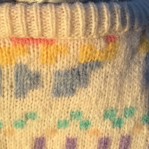 VTG Wool Scottish 1990’s Sweater S - Picture 3 of 8